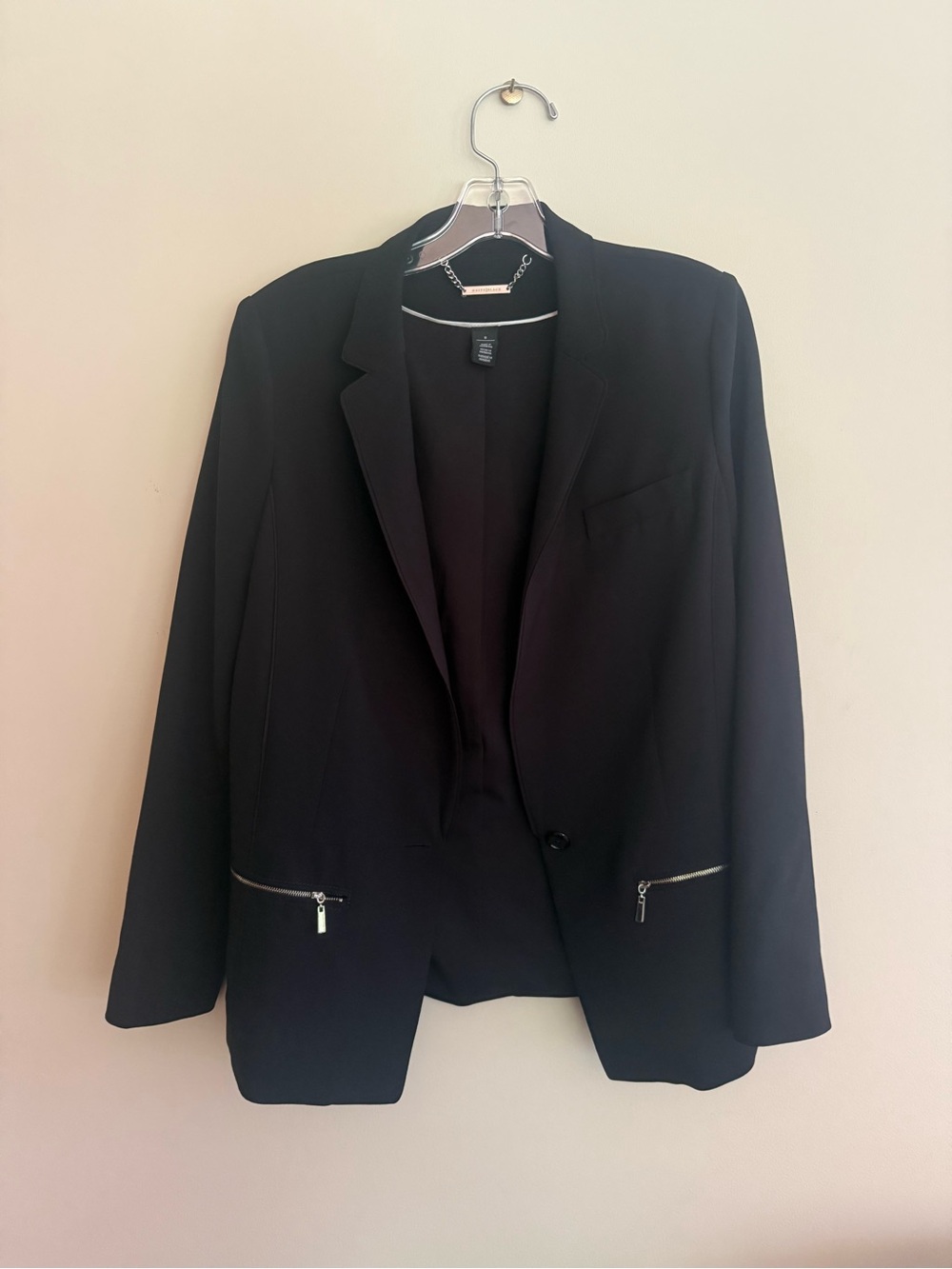 White House Black Market Classic Black Women's Blazer Jacket - Tailored Style